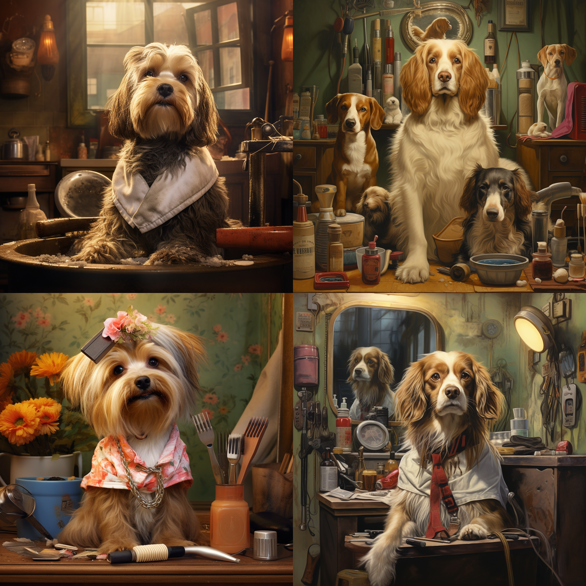 canine groomer